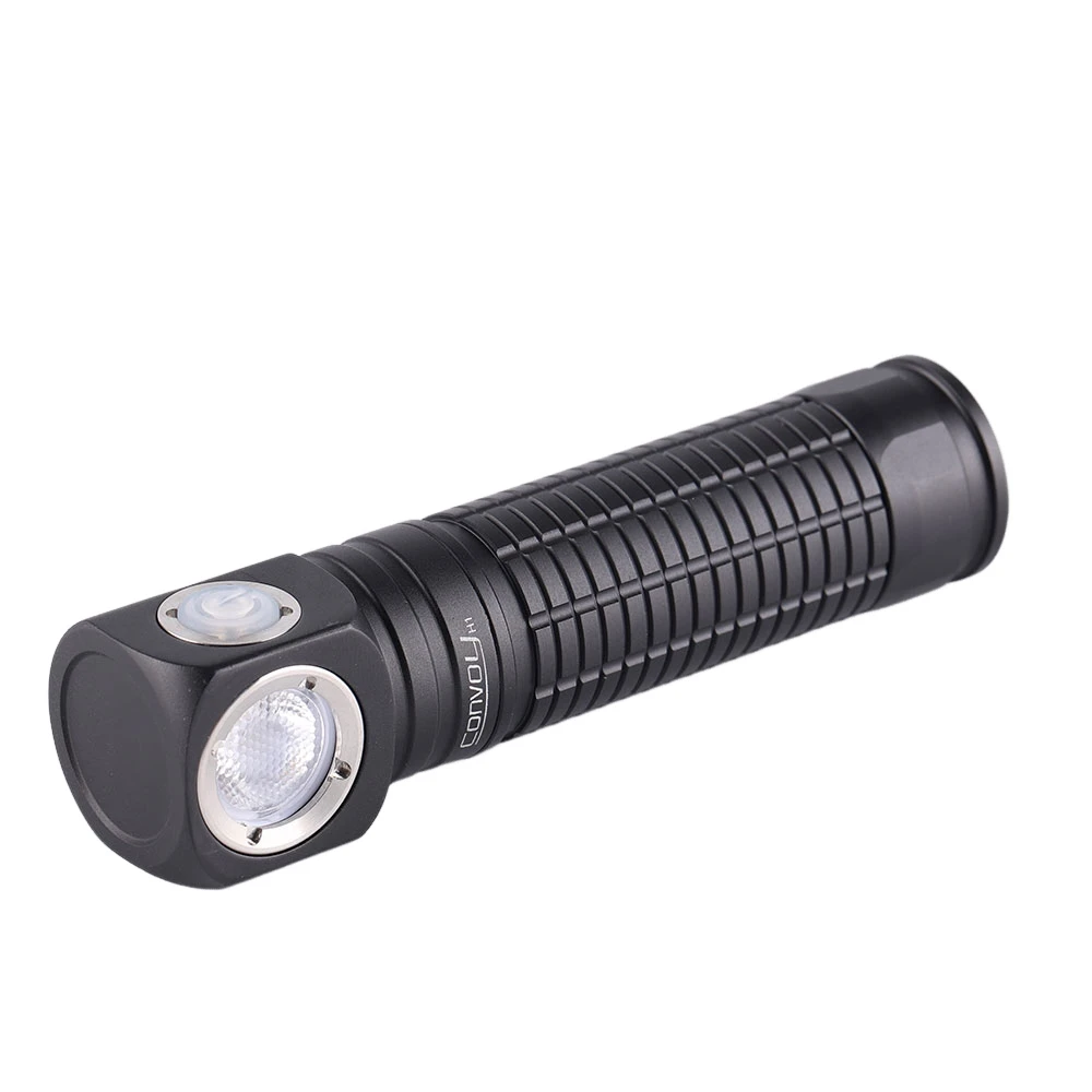 Convoy H1 219 519A with 60degree TIR lens,High CRI,18650 flashlight