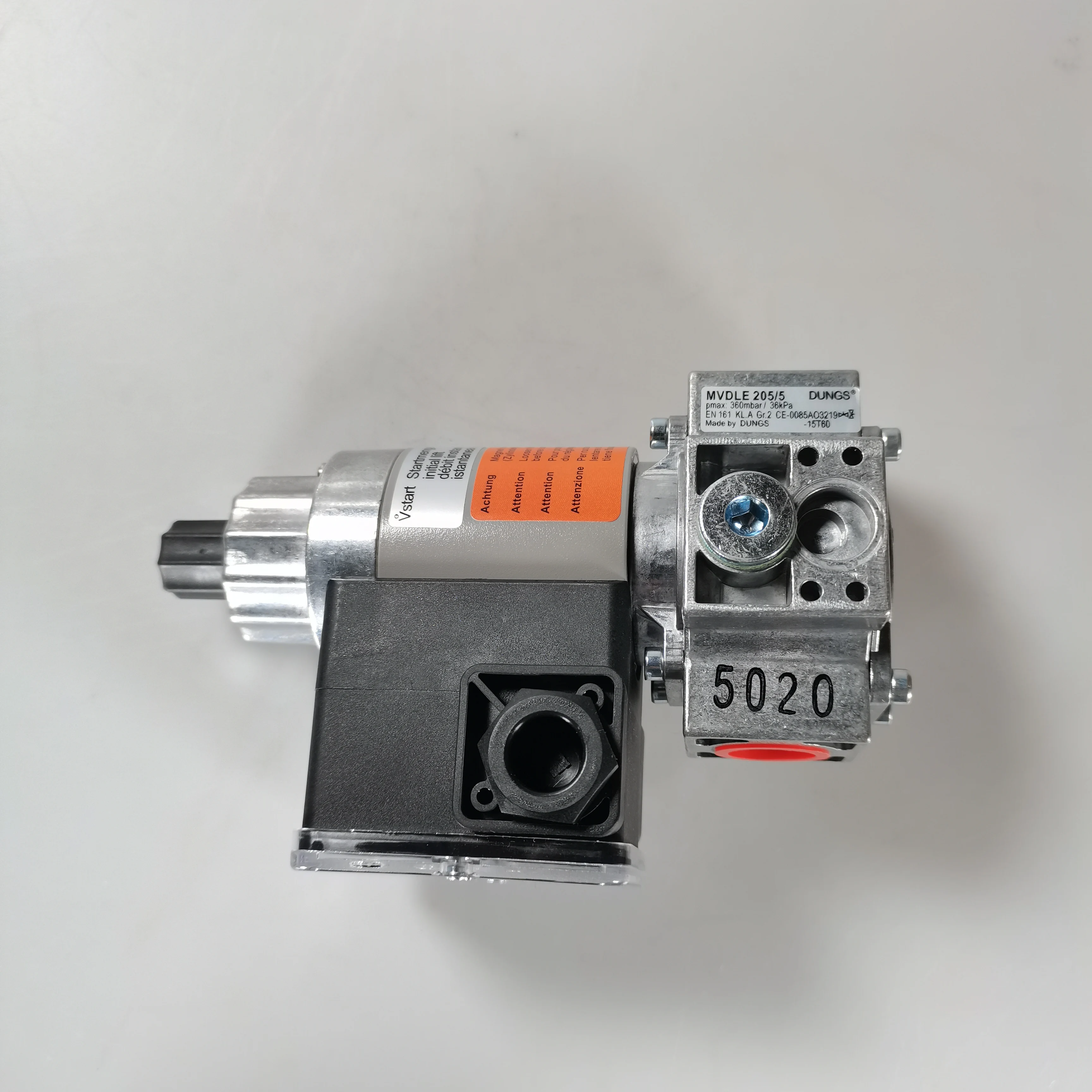 Double Stage Gas Solenoid Valve MVDLE205/5 MVDLE207/5 MVDLE210/5 MVDLE215/5 MVDLE220/5 Compatible OEM Combustion Burner Control