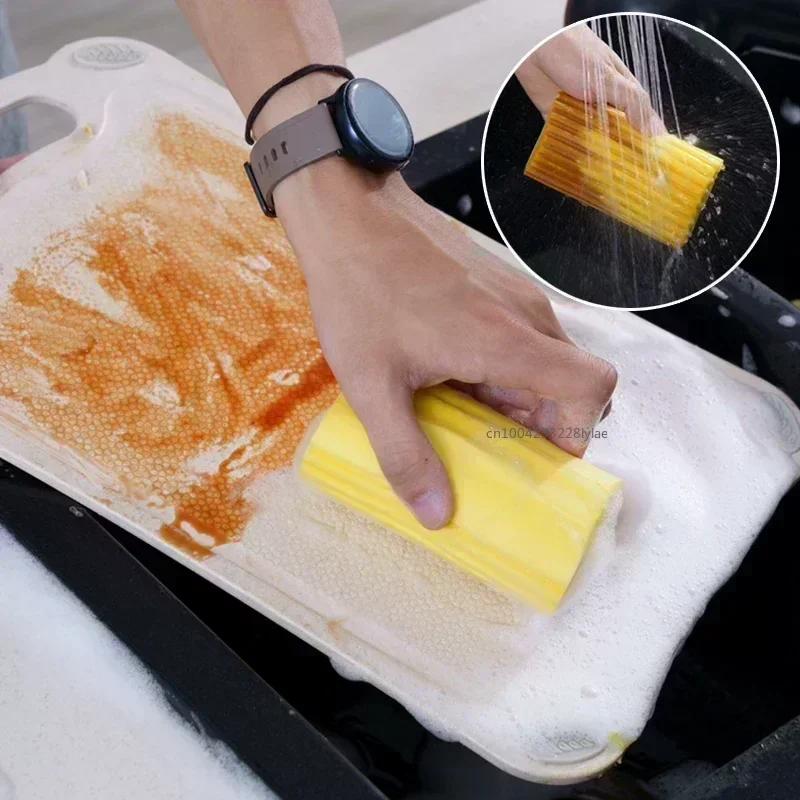 Vochtige Schone Stofdoek Spons Afstoffen Natte Stofdoek Poeder Reinigingsspons Stof Verwijdering Stofzuiger Voor Thuis Auto Keuken Badkamer Scrub