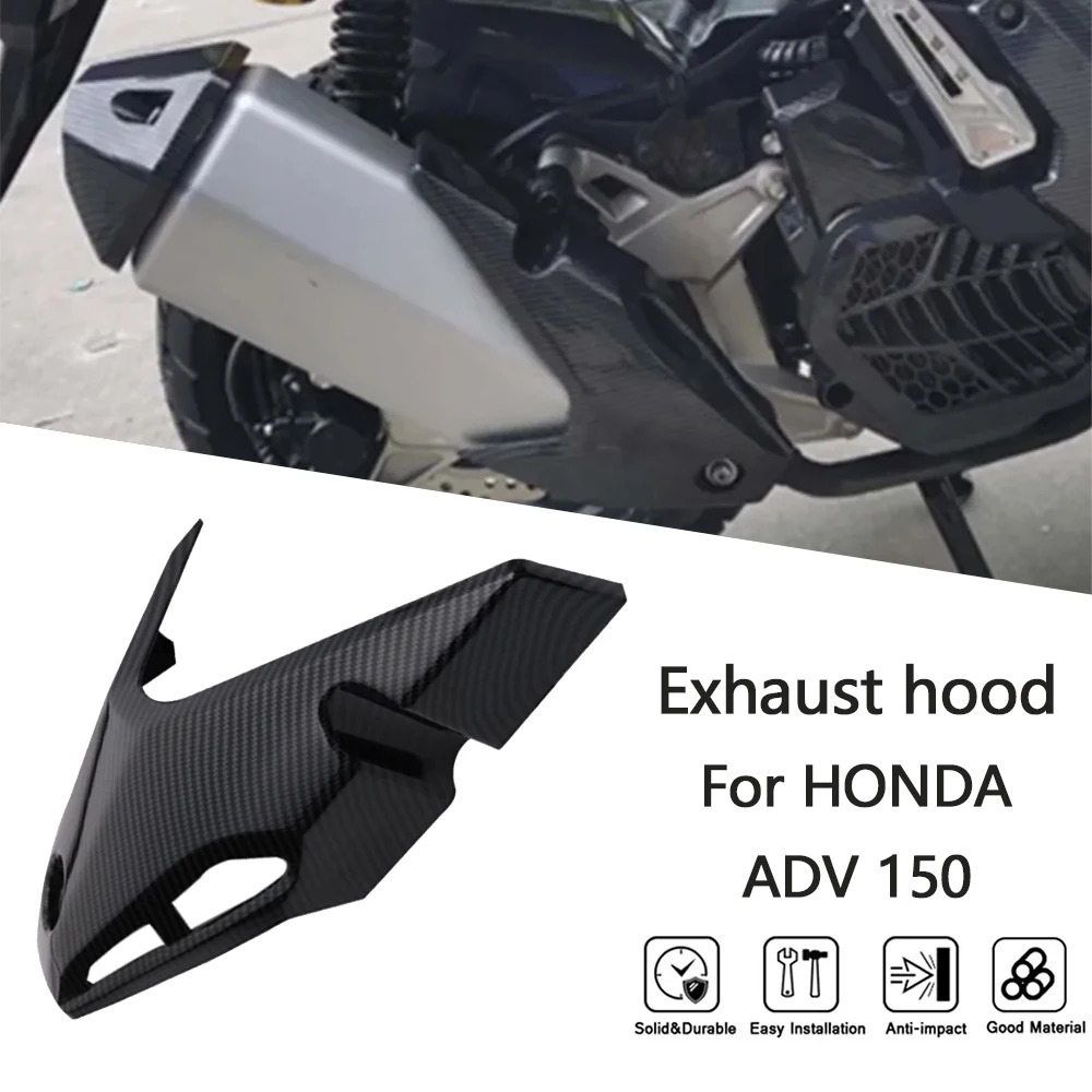 MTKRACING Exhaust hood For HONDA ADV 150 2019-2021 Motorcycle Accessories Muffler Protector Exhaust Pipe Cover Guard