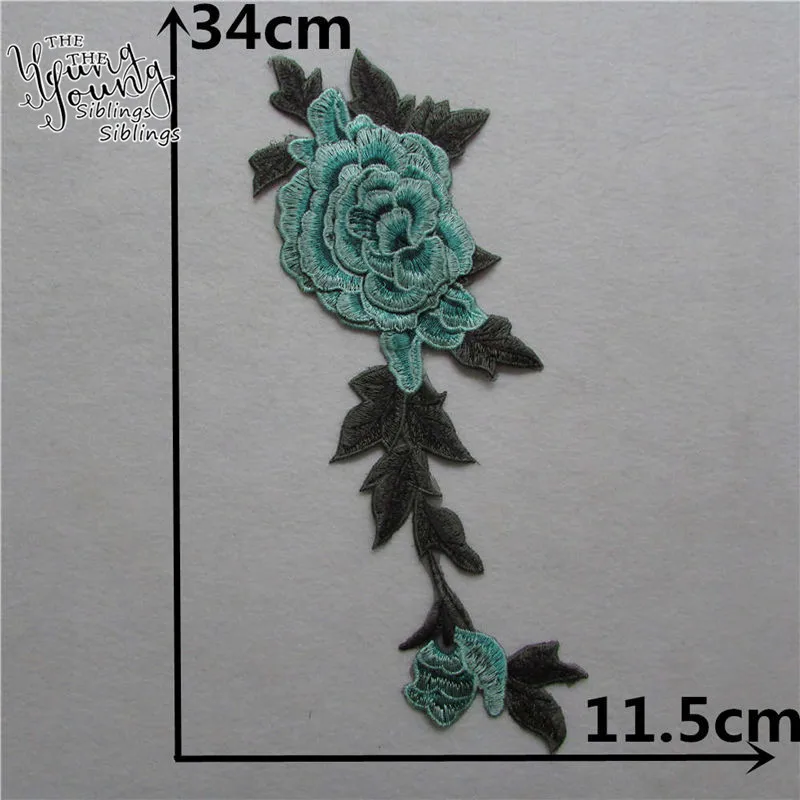 Fashion Exquisite Flower Embroidery Applique lace Neckline DIY Lace Collar Clothing Decoration Sewing Supplies Craft Accessories