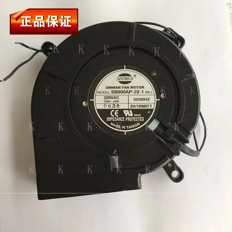 C FOR 1pcs Sinwan SB800AP-22-1 220V 18/20W 모든 금속 냉각 팬