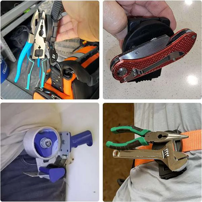 

3Pcs Magnetic Tool Belt Clip,Magnet Tool Holder For Belt,Magnetic Clip Tool Belt Accessories For Hammer Screwdriver-A78U