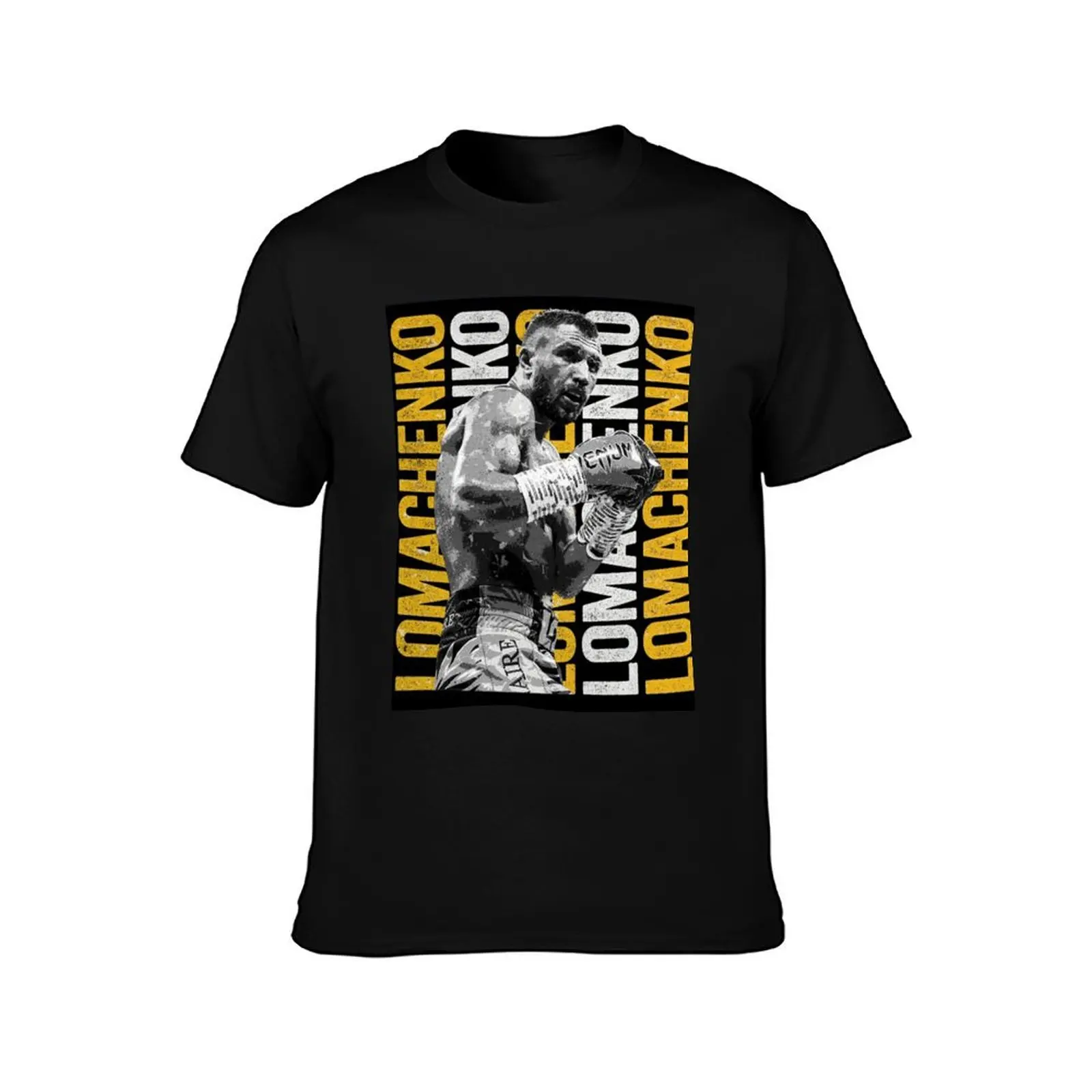 Vasyl Boxing T-Shirt Comfortable Basic Crew Neck Tee T-Shirt