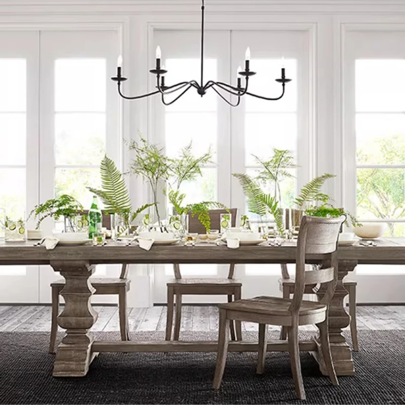 American minimalist living room chandelier, antique style restaurant, retro bedroom, study, creative lighting fixtures