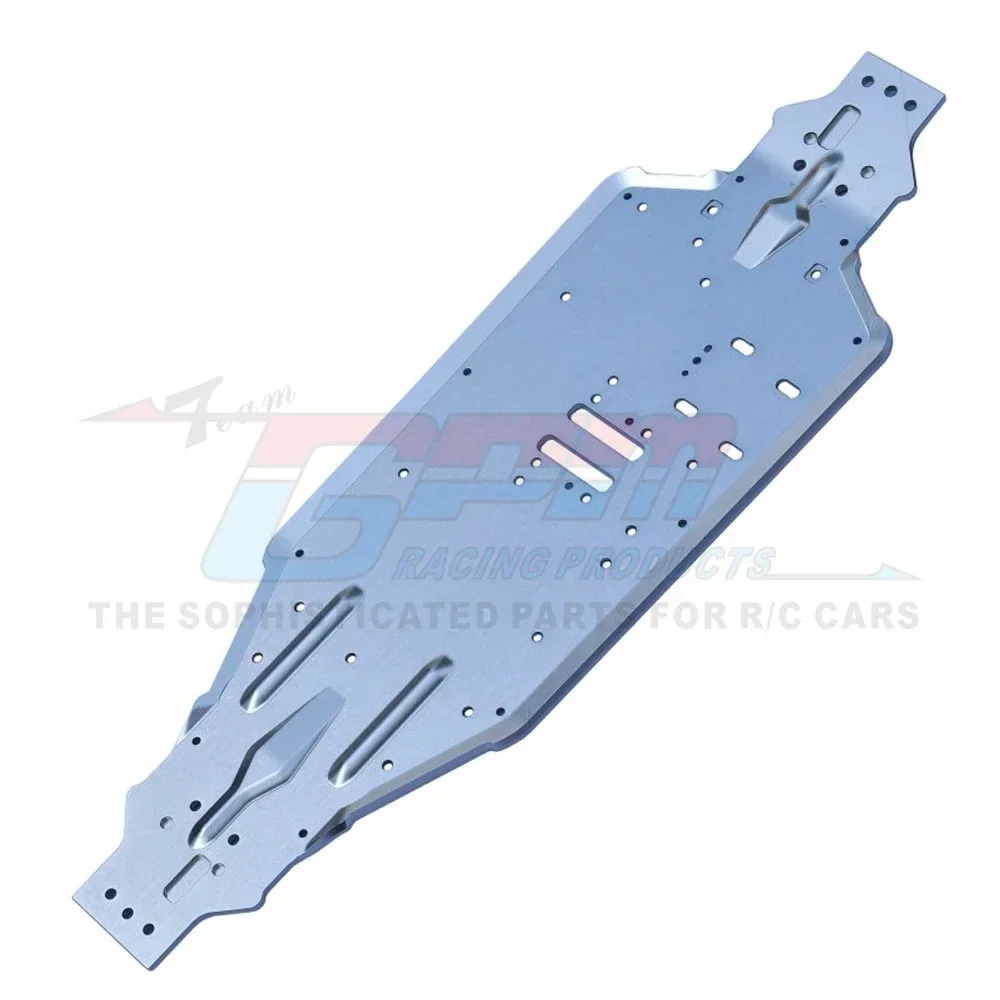 GPM โลหะอลูมิเนียม CNC Heavy Duty เสริมแชสซี 9522 สําหรับ Traxxas 1/8 Sledge 4WD รถบรรทุกมอนสเตอร์ 95076-4 RC รถอะไหล่อัพเกรด