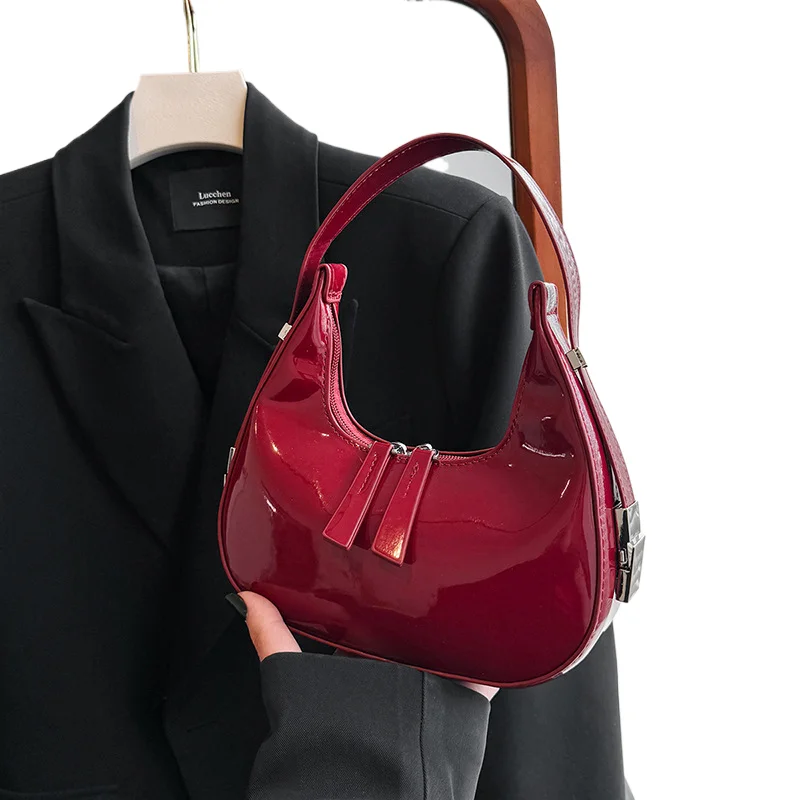 

New PU Mini Shoulder Bag for Women's Wedding Banquet Bag, Casual Fashion Bag Premium Versatile Underarm Bag