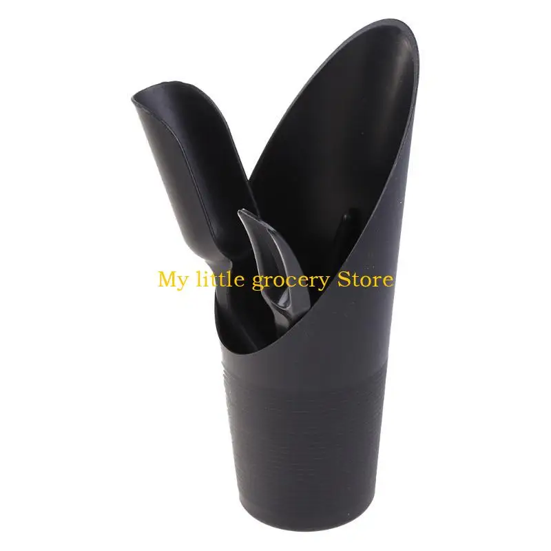 D5BD 4Pcs Garden Planter Sowing Shovel Bucket Spoon Succulents Planting Tool Bonsai Fertilizer Drilling Device DIY