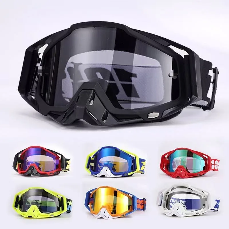 

New Motorcycle Goggles for Off-Road Skiing, Windproof Dustproof UV400 Protection, Anti-Fog for Downhill Racing Riding Glasses
