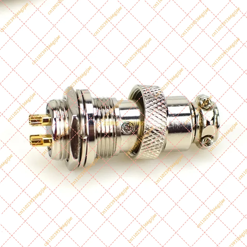1Set GX16 Aviation Plug Socket Gold-Plated 16MF Male Female Connector Set
