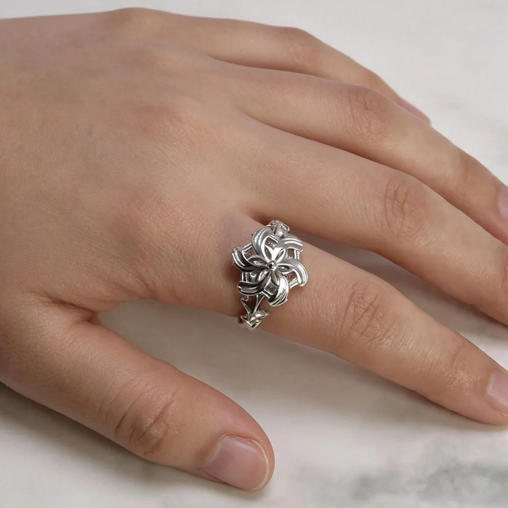 925 Sterling Silver Zircon Wedding Band Ring for Women