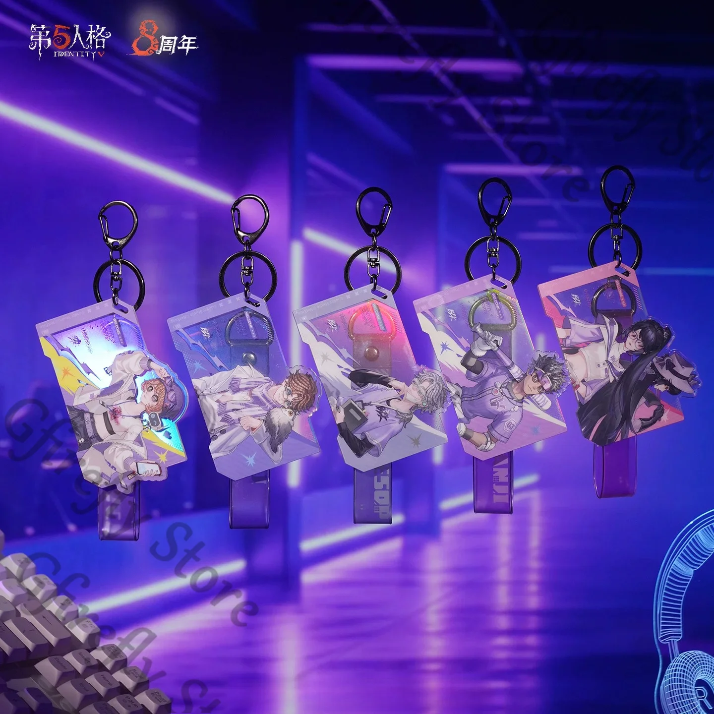 

Identity Ⅴ Anime Widget Pendant Hanging Drop Tracy Reznik Aesop Carl Cosplay Acrylic Keychain Keyring Ornaments Ganji Gupta
