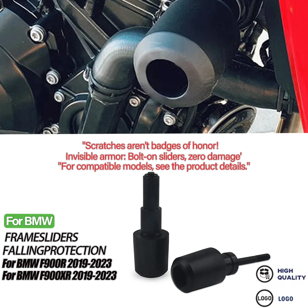 

For BMW F900R F900XR F900R XR 19 20 21 22 23 motorcycles engine frame slider fairing protection protects the crash pad