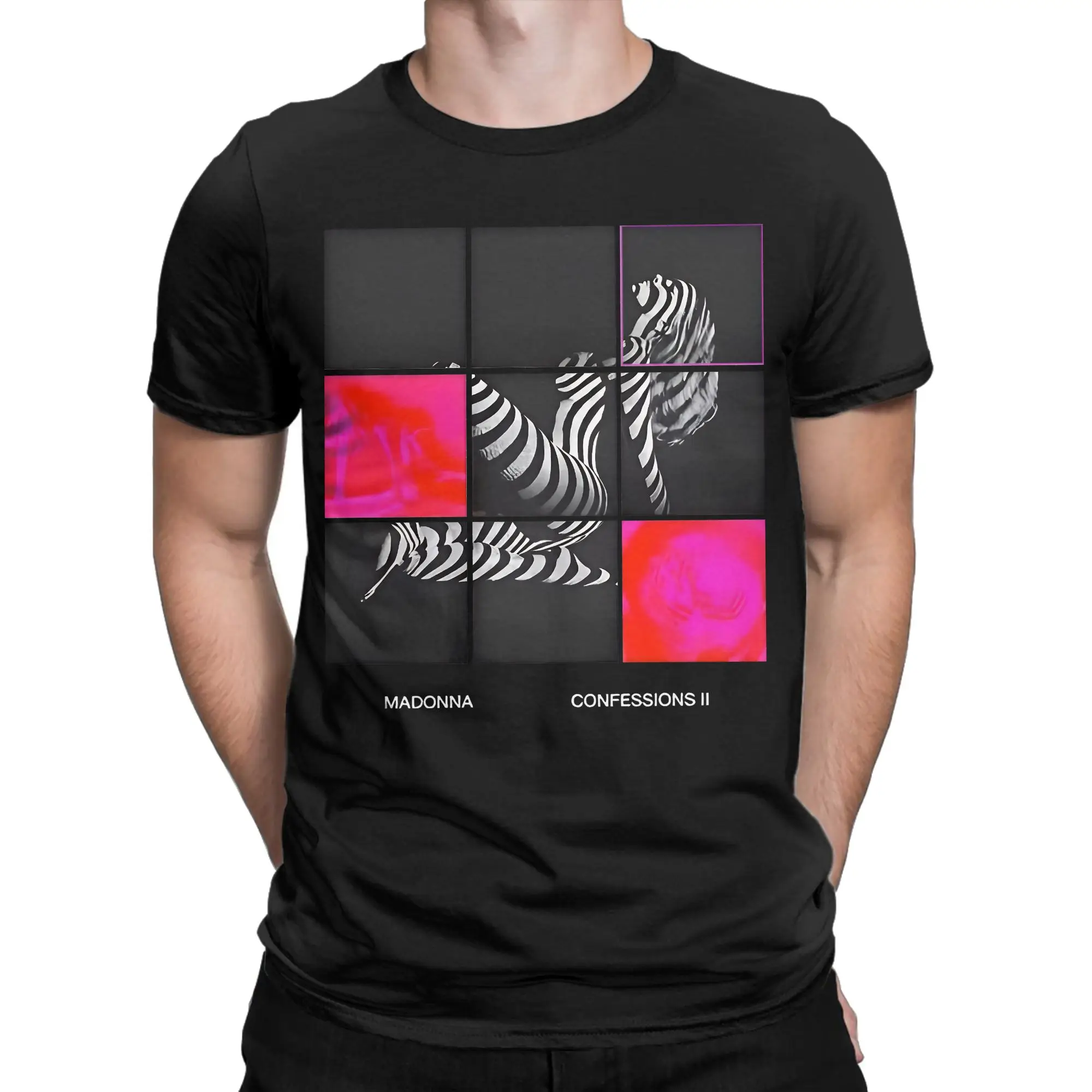 2026 M-Madonna Confessions II T-Shirts for Men Women  Novelty Pure Cotton Tees Crew Neck Short Sleeve T Shirt Plus Size Clothes