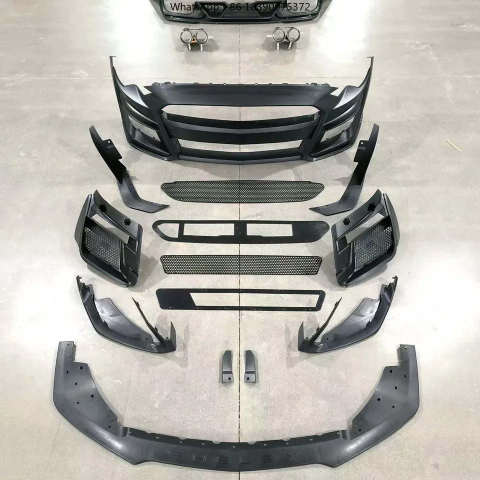 Perfect ABS PP Material of Body Kit for Mustang Upgrade to GT 500 Shelby for Classic Auto Parts