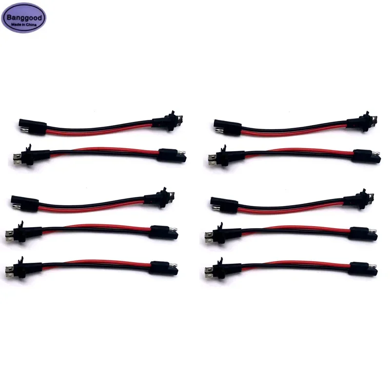 10pcs/Lot Tail Circuit Buttcock Connector Power Cable for Motorola CM200 CM400 GM950 GM300 GM338 GM3188 GM3688 SM50 SM120 Radio