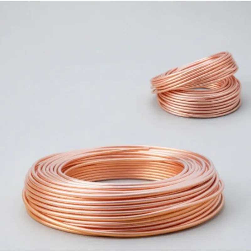 

Soft Coil T2 Red Copper Tube 2mm-22mm HVAC Air Conditioning Refrigeration High Purity Flexible Copper Pipe