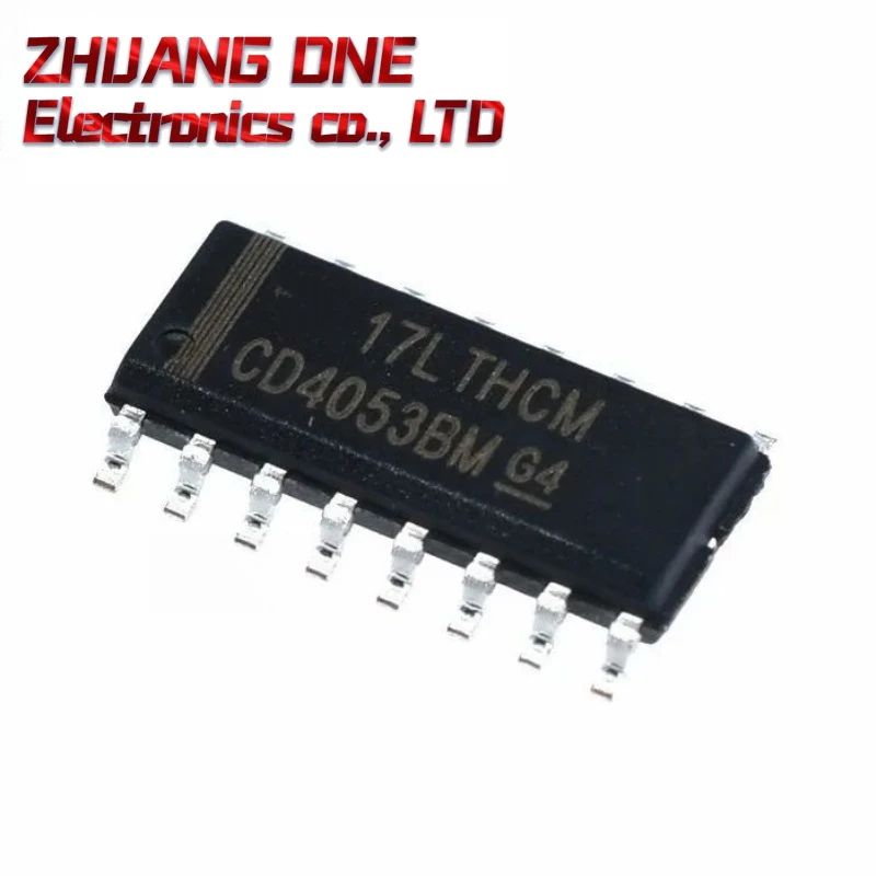 10 teile/los neu cd4053 cd4053bm hcf4053 sop-16