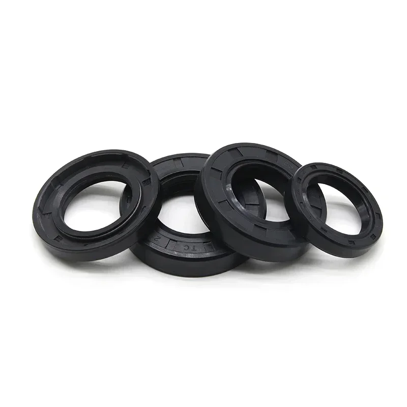 2/5pcs NBR Oil Seal ID 26/27mm TC-26/27*34/35/37/38/47/48/52/55*6/7/8/10mm Nitrile Rubber Shaft Double Lip Oil Seals Gasket