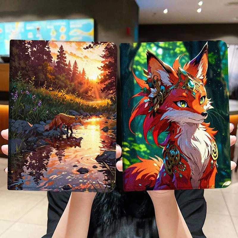 

Fox Dog Cute Art For Huawei MediaPad 3 12 Air SE M6 M5 Lite Pro 10.4 10.8 11 11.5 12.6 13.2 Inch 5G Tablet Case