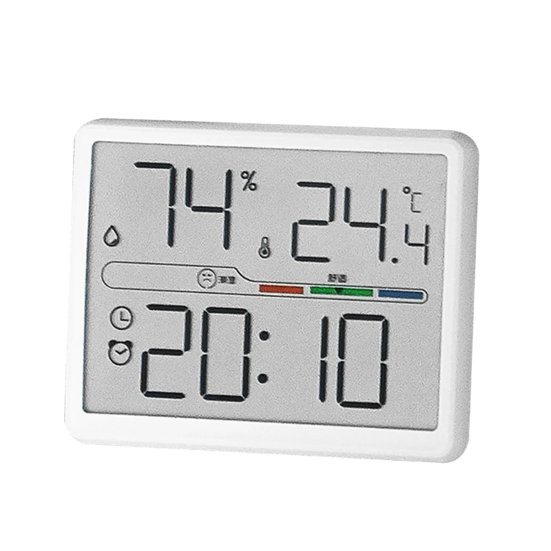 Small Alarm Clock Attraction Digital Clock Indoor Climate Display H7EA