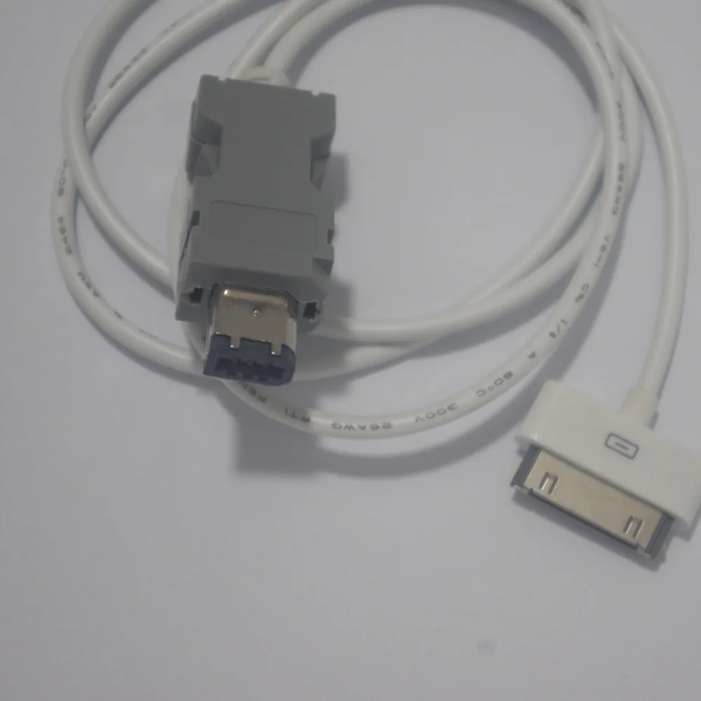 For iPod 3rd 4Th Photo 12V 0.67A 1394 USB adapter charging cable replace for wall charger + 6Pin cable kit