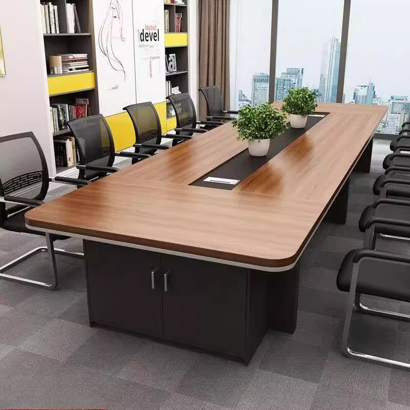 

large conference table long table simple modern desk rectangular conference room table and chair combination ro Office furniture