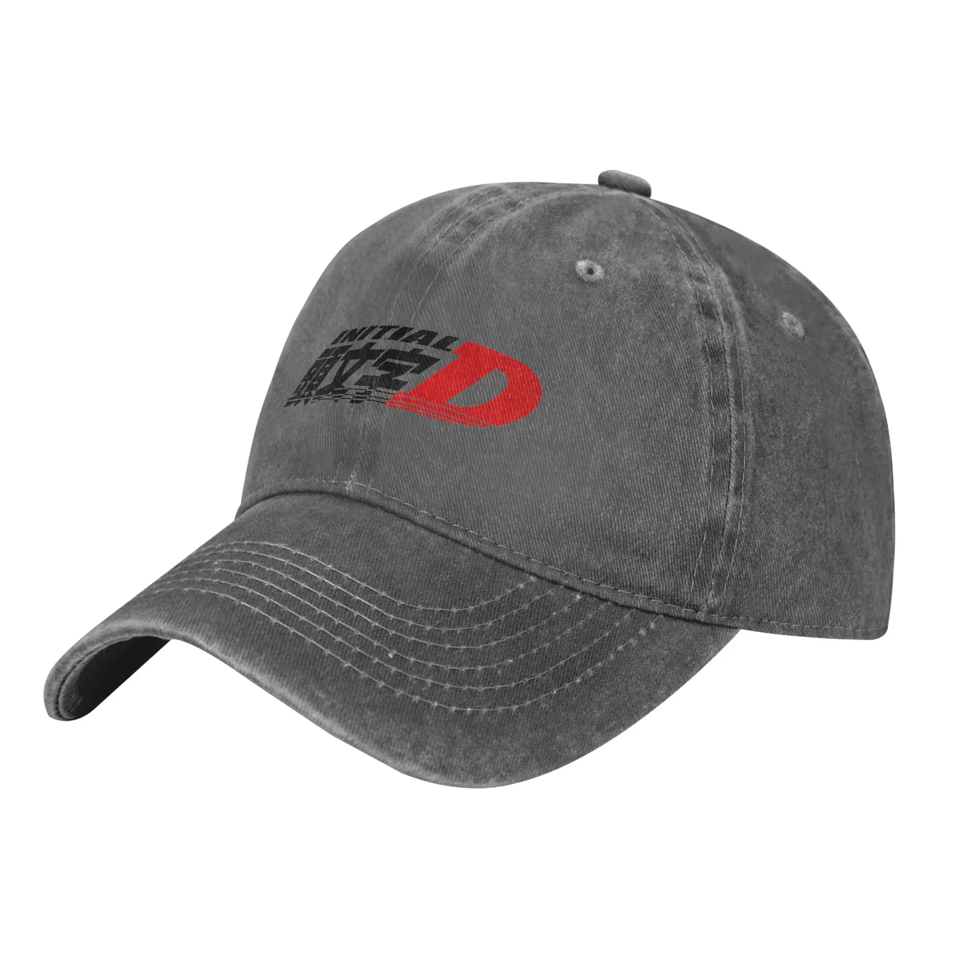 Custom Classic Unisex Anime Initial D Cowboy Hat Adult  Adjustable Dad Hat Women Men Sun Protection
