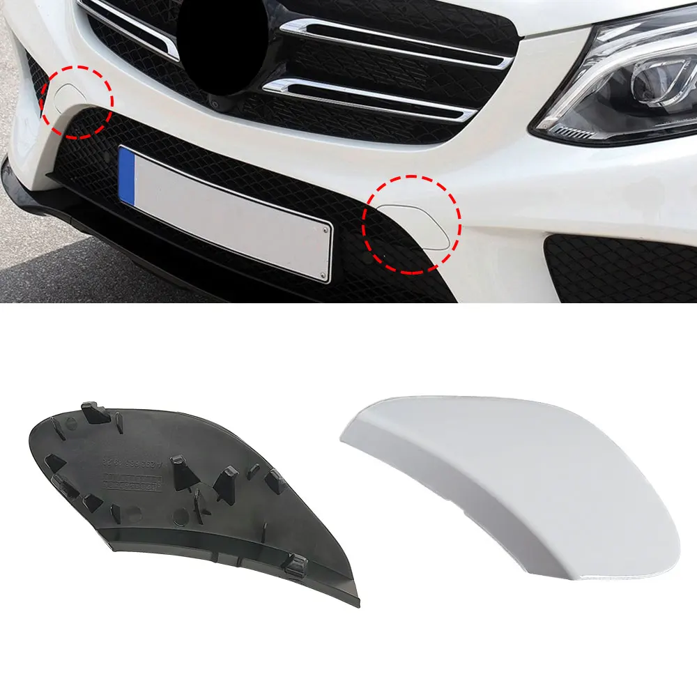 Car Front Bumper Tow Hook Cover Cap For Mercedes Benz GLE GLS Class W166 W292 2015-2019 GLE300 GLS350 GLE400 GLS500 2928854922