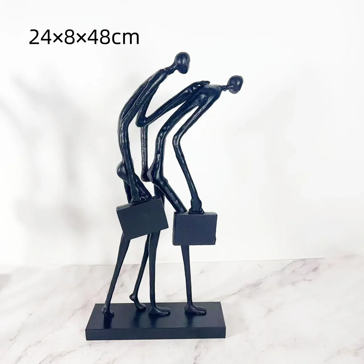 Character gymnastics abstract ornaments simple modern placement study office home accessories soft decoration