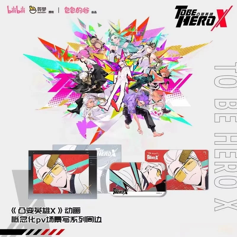 جديد حقيقي ليكون بطل X صندوق الغموض ليكون بطل X شارات الاكريليك تقف بطاقات بريدية المفاهيمي Pv مشاهد سلسلة الأجهزة الطرفية هدية #2