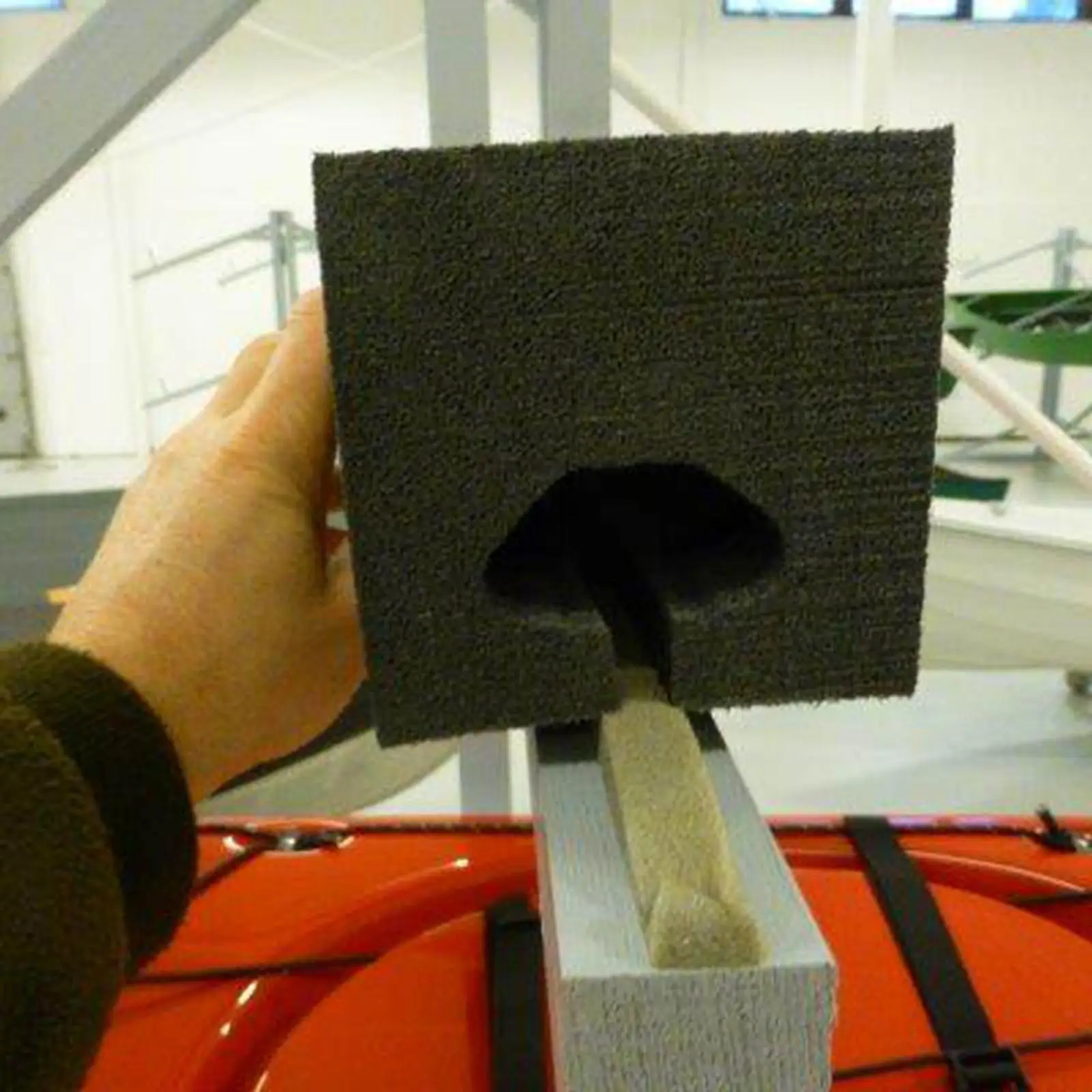 耐久性のあるカヤックルーフラックキャリアキット、高密度evaソフトラック、車の屋根に取り付けてサーフボードを運ぶためのもの