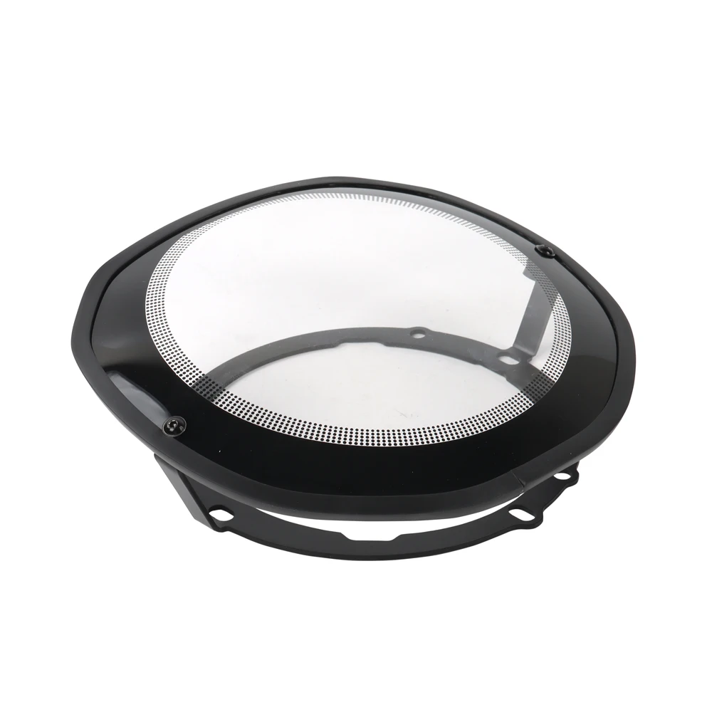 ملحقات الدراجات النارية الجديدة غطاء حماية الضوء المساعد، المصباح الأمامي Harley Softail Low Rider ST/FXLRST&El Diablo FXRST