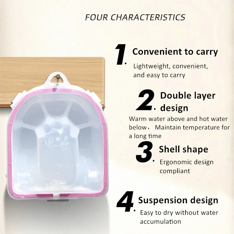 【Hete verkoop】 Nagellakremover Soak Bowl Nail Art Behandeling Gezondheidshulpmiddelen Duurzaam Geile verzorging Bubble Bowl