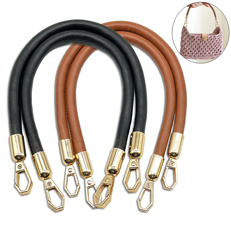 

30 см плетеная сумка через плечо из искусственной кожи с короткими ручками, сменная ручка для сумки «сделай сам», аксессуары для ремня