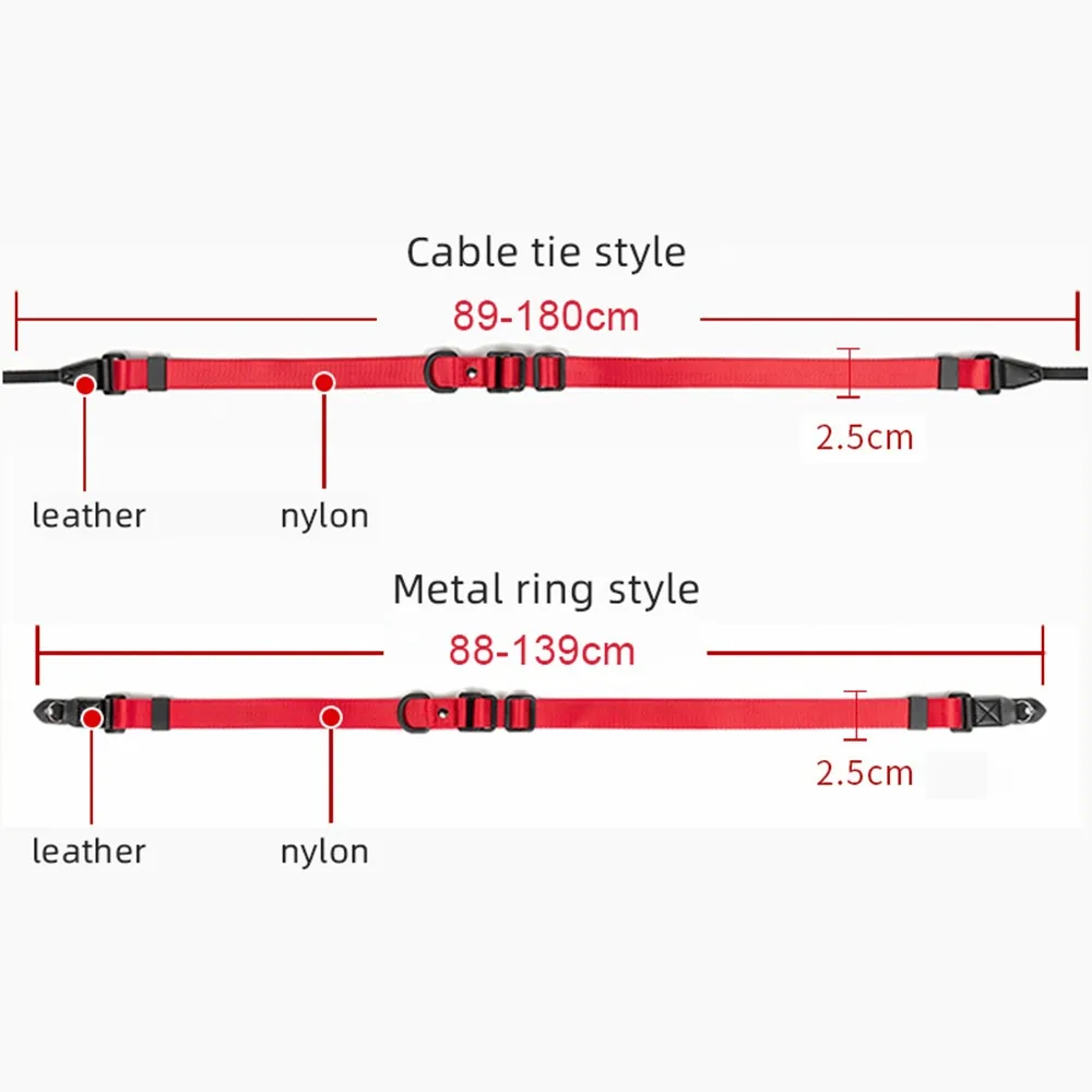 Neck Hanging Strap for SLR Camera for Digital DSLR Camera Back Hanging Nylone Rope Belt Durable Adjustable Accessories