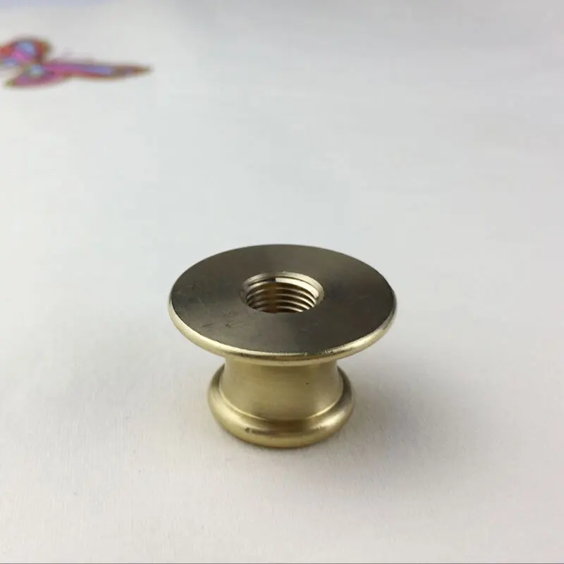 M10 Internal Thread I-Beam T-Type Thick Spacer Nut Connector Lighting Fixture Pure Brass Accessories DI