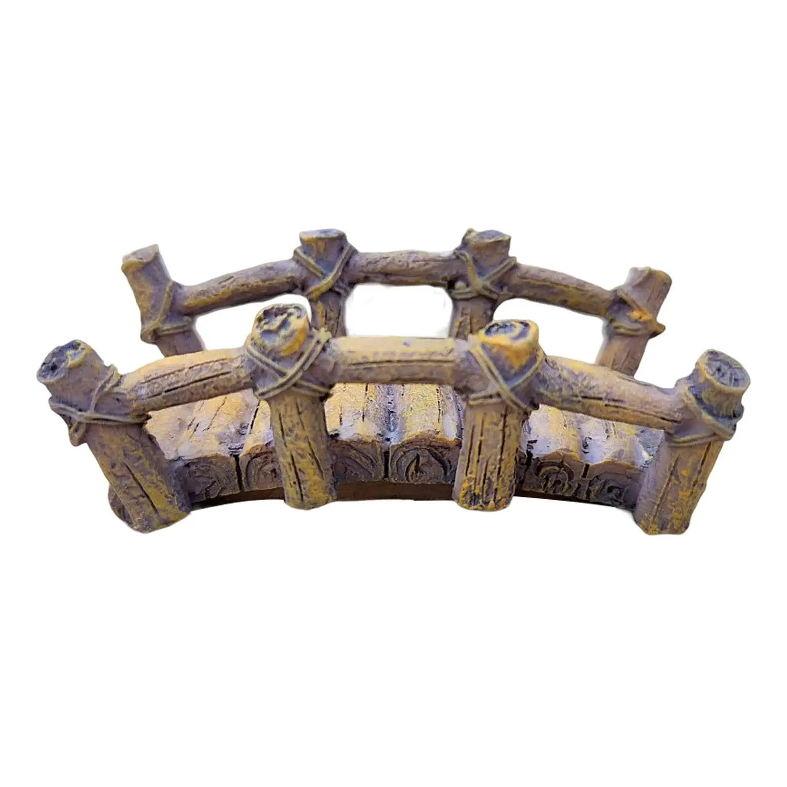 Miniature Arch Bridge Fairy Garden Ornament Fairy Garden Bridge for Desk Decoration