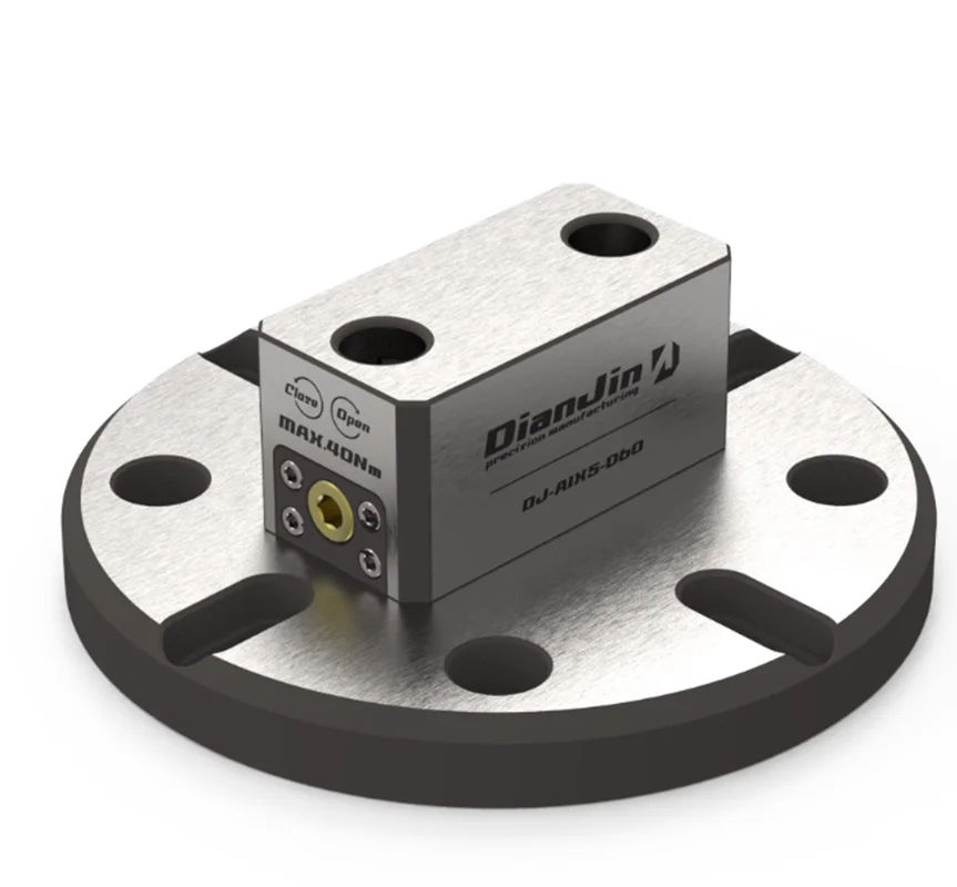 CNC 4/5-Axis Zero-Point Quick-Change Plate Fixture, 5-Axis Machining Center Heightened Base, 4-Axis 5-Side Rapid Clamp