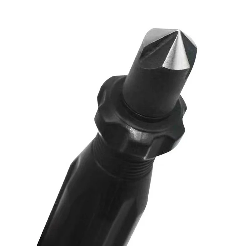 Set Alat untuk Membesarkan Lubang & Countersink Tangan Ringkas, Pengikis Deburring & Pemangkasan untuk Pekerjaan Kayu, Set Deburring Pro Grafter