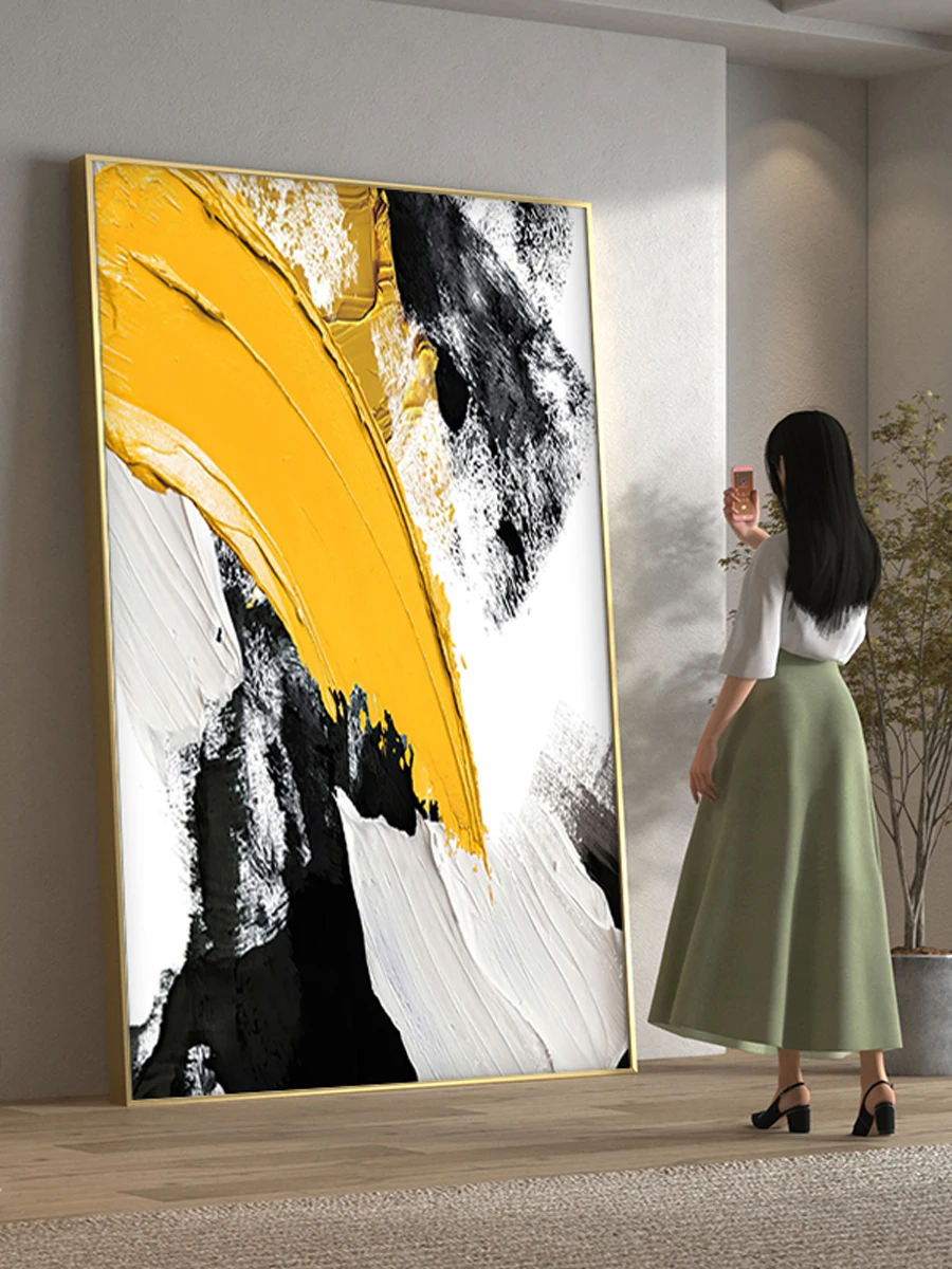 Hand made Abstract Oil Painting Wall Art,  Modern large wall picture, Living Room Art, Acrylic Canvas, Personalized Gifts