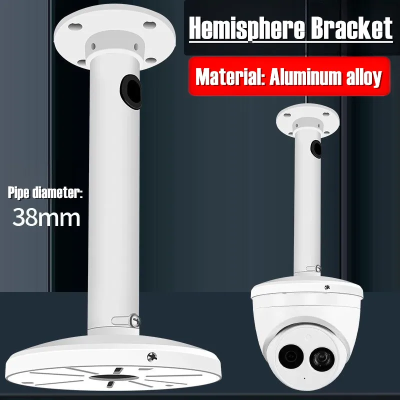 Universal Dome Camera Ceiling Mount Bracket Aluminum Alloy Monitoring Hemisphere Support Indoor Outdoor CCTV Camera Accessories