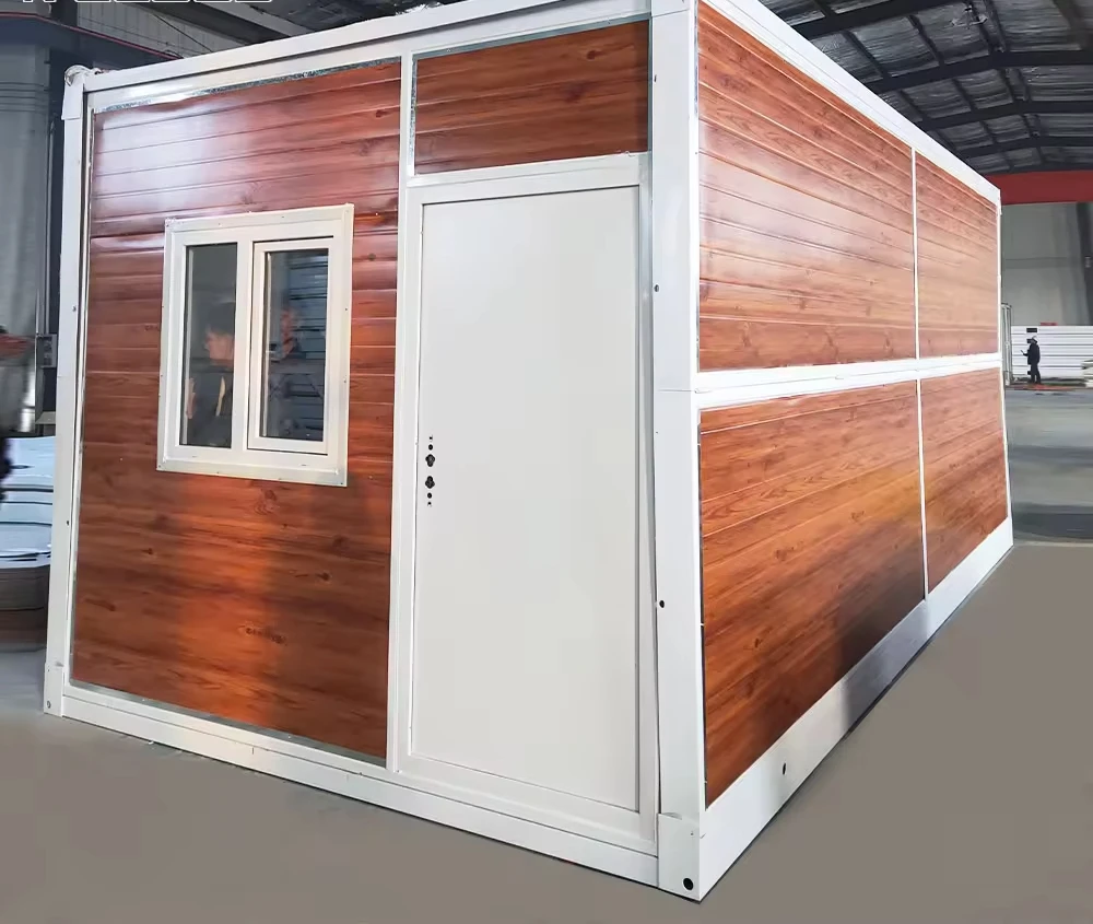 20ft Shipping Container Luxury Prefabricated Mobile Folding Container House Standard Prefab Movable Bungalow Office