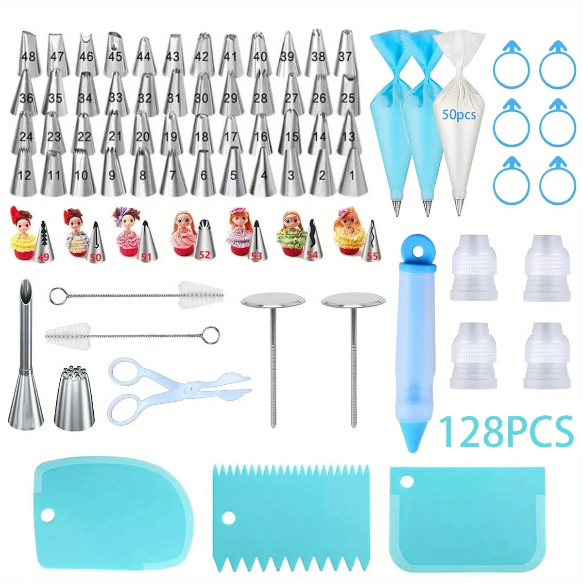 128PCS Ultimate Cak… - image