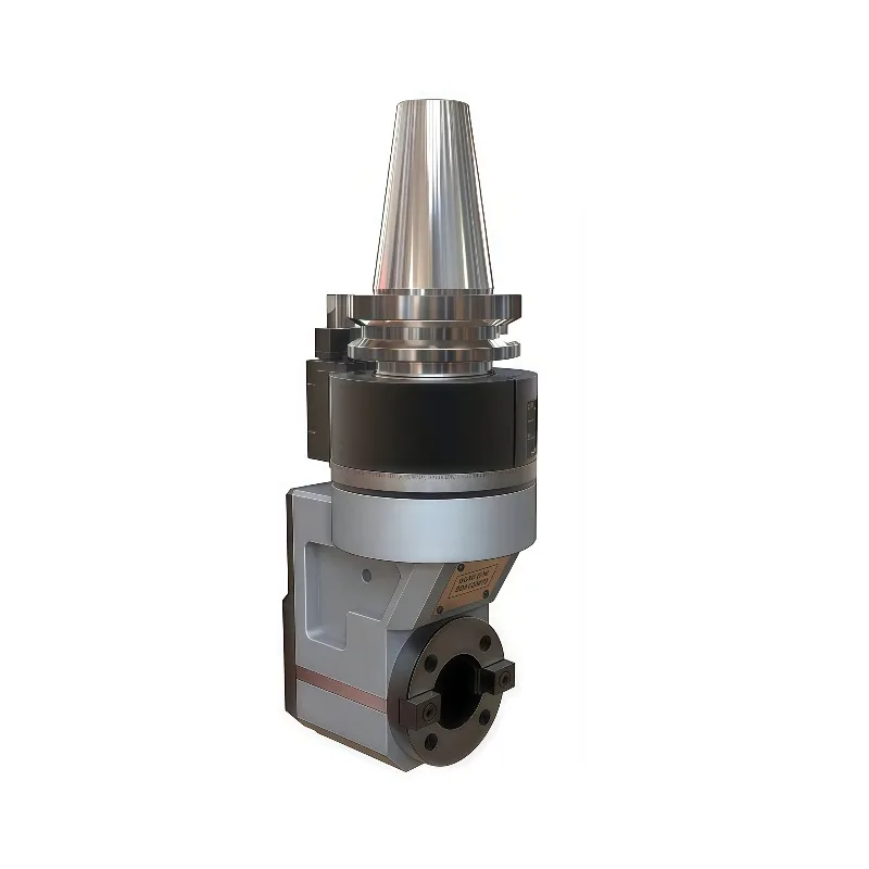 Offset Right Angle Milling Head AGB BT40 & BT50 360° Rotatable Offset 90 Degree Angle Head for Deep Cavity Box Part Machining