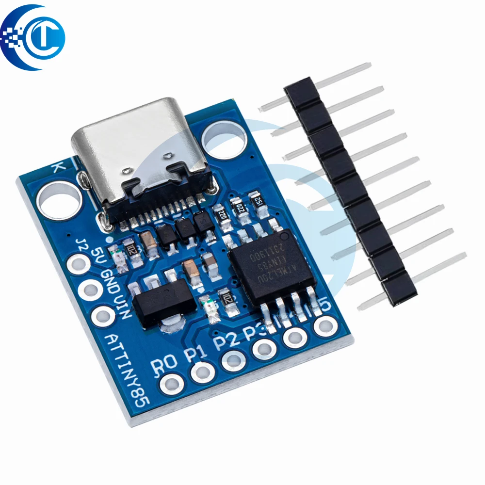 Official Blue Black TINY85 Digispark Kickstarter Micro Development Board ATTINY85 module for Arduino IIC I2C USB