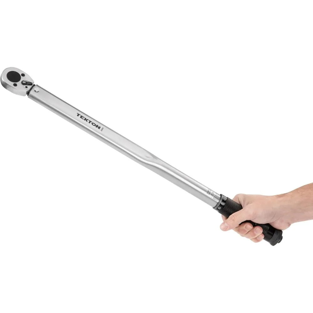 Llave dinamométrica micrométrica de precisión con accionamiento de media pulgada, capacidad de 25 a 250 libras