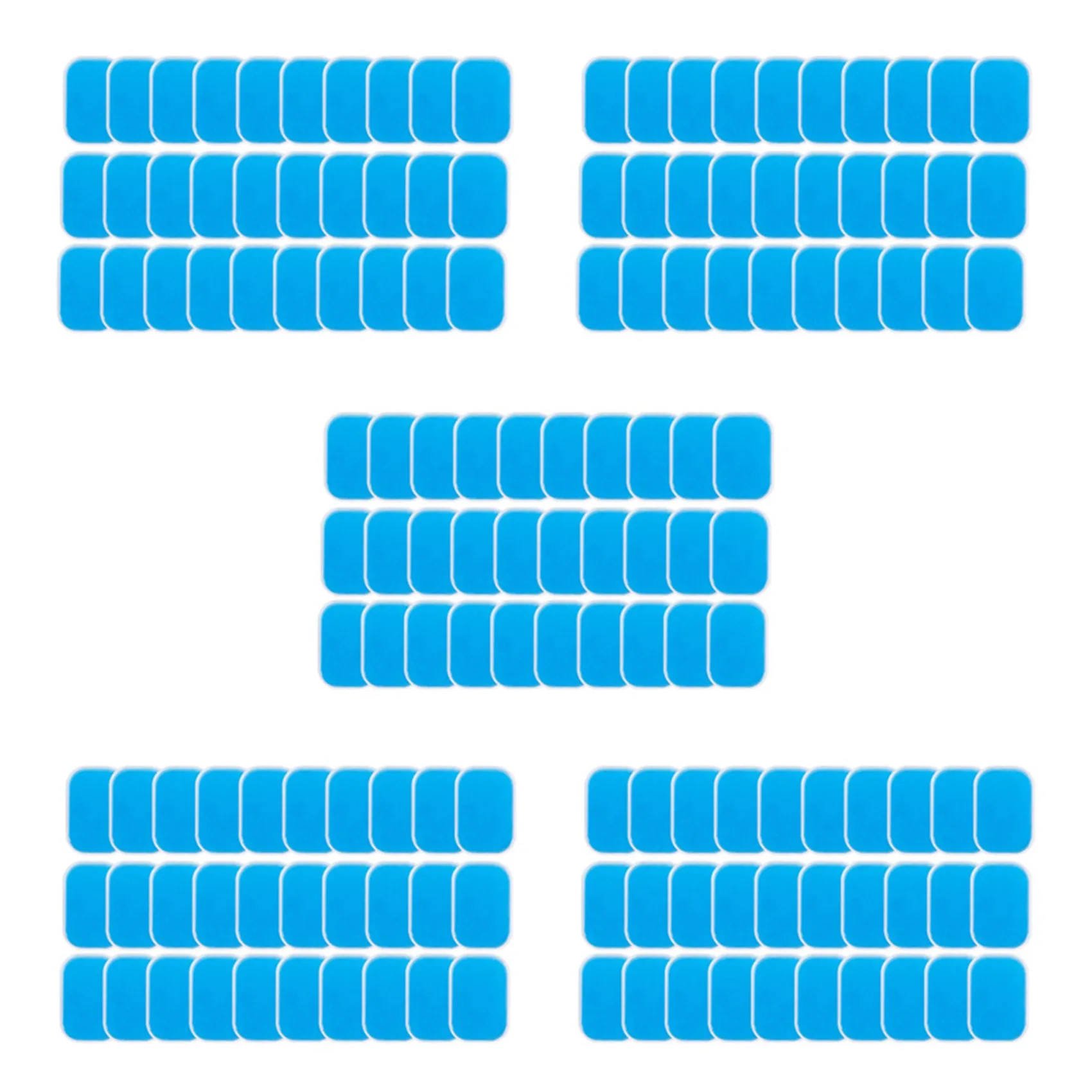 

300PCS EMS Gel Pad, Electrode Gel Replacement Pad, EMS Absorbent Gel Pad, Abdominal Muscle Trainer Accessories-B60B