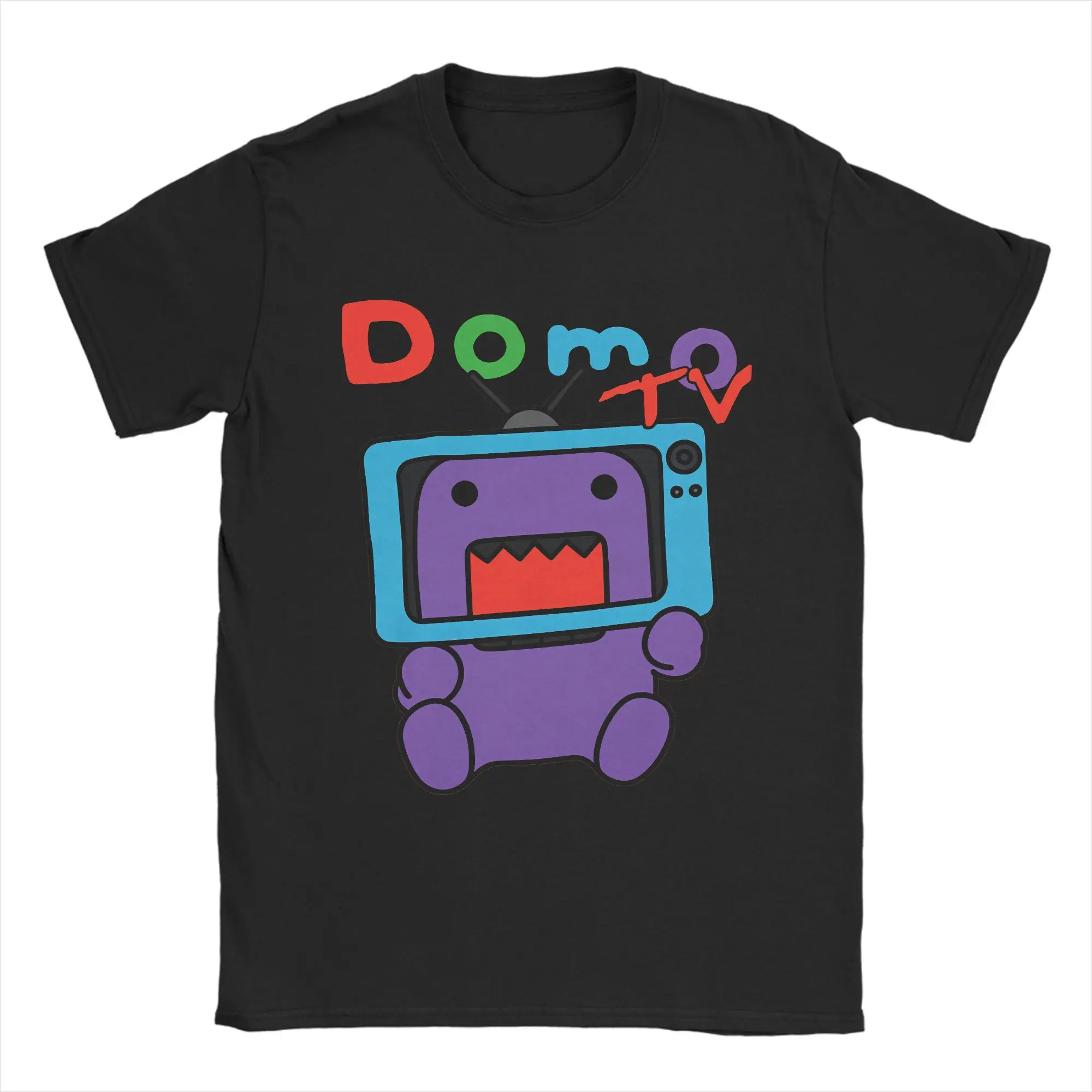 

Awesome Domo Kun tv T-Shirts for Men Crew Neck Cotton T Shirt Short Sleeve Tees Plus Size Clothes