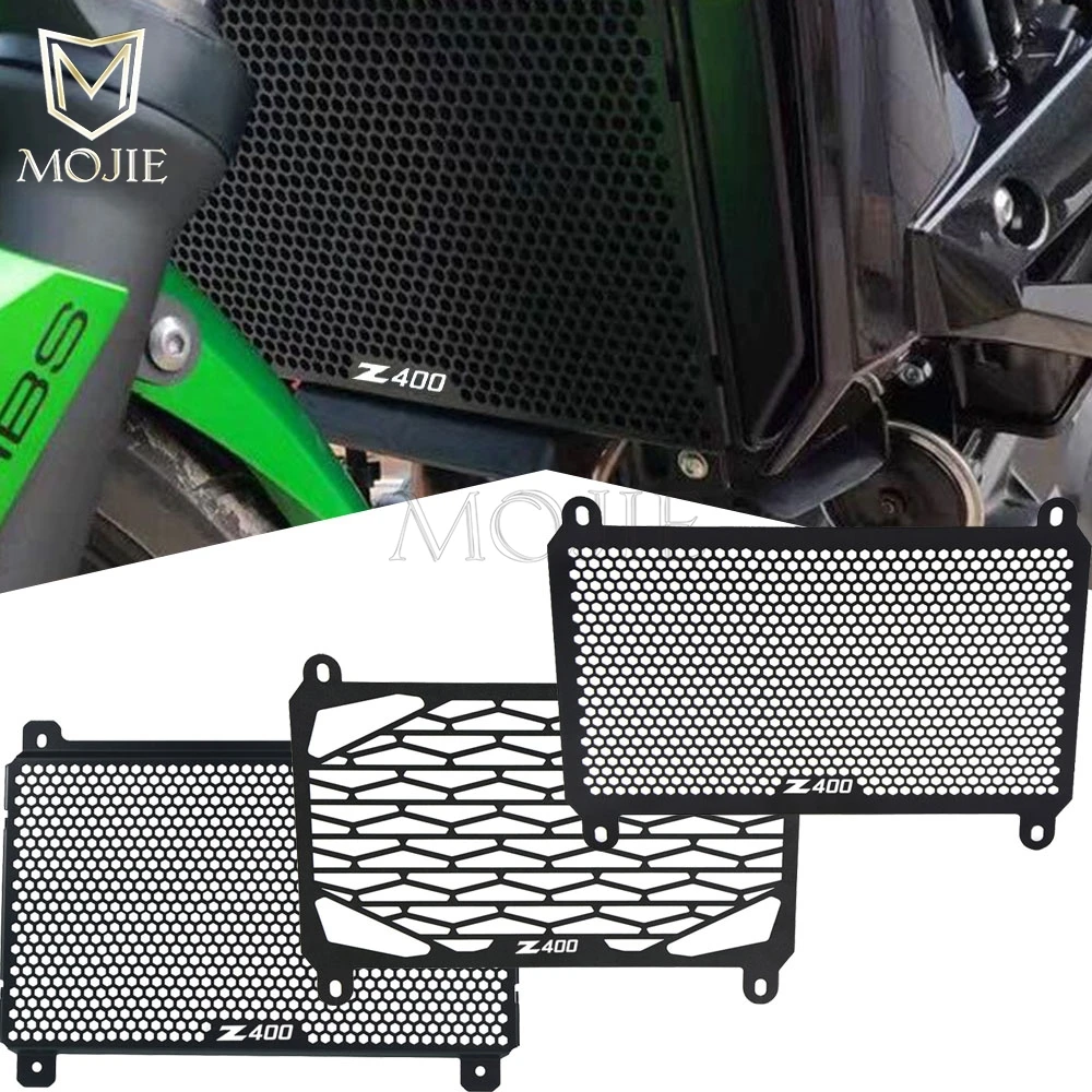 

For Kawasaki Ninja 400 Z400 NINJA400 Z 400 2018-2019-2020-2021-2022-2023-2024 Motorcycle Radiator Grille Guard Protector Cover